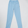 307 Женский костюм свитшот и брюки прямые со стрелками, голубой